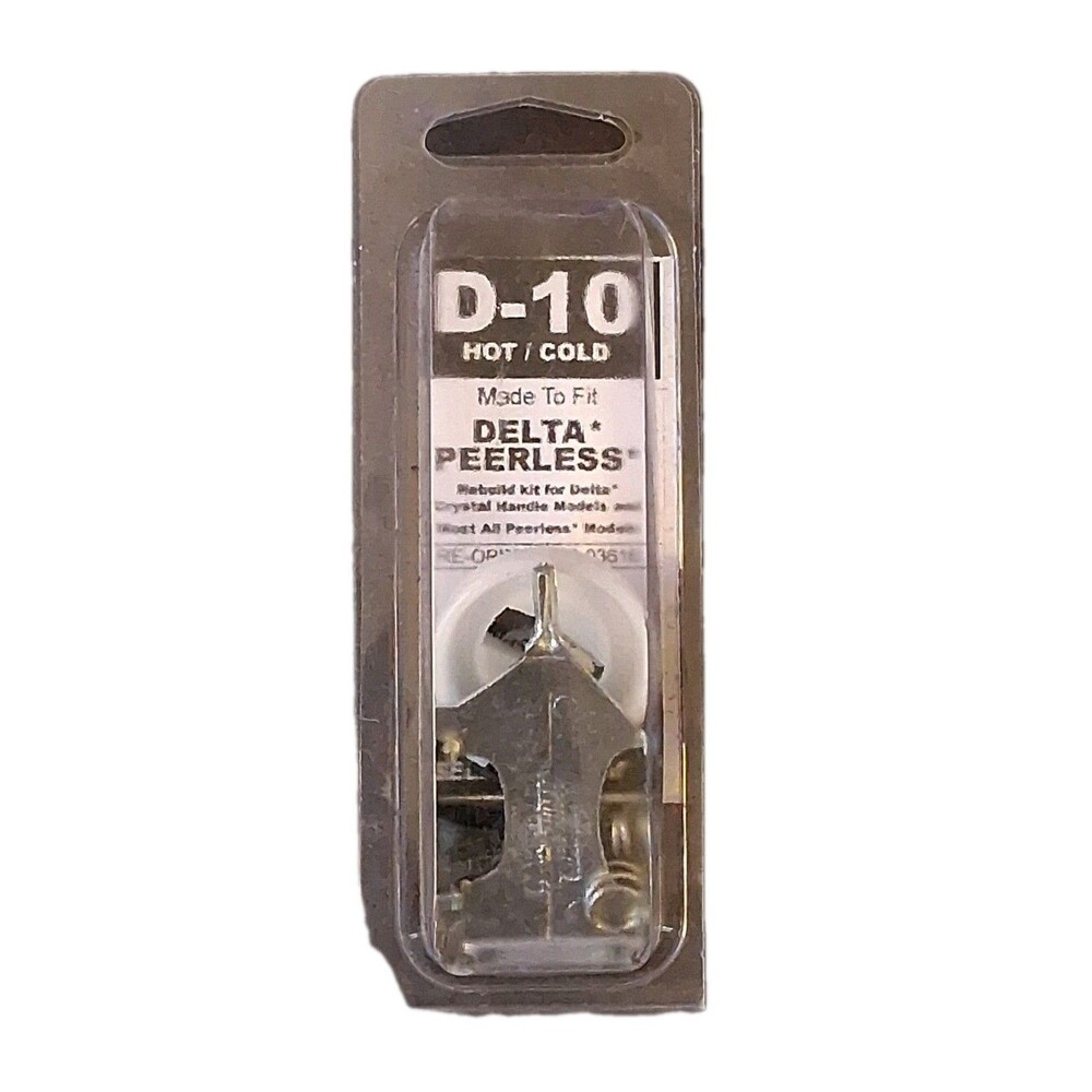 Delta Peerless Faucet Repair Kit for Crystal Handle Faucets Plumbing Rebuild Kit